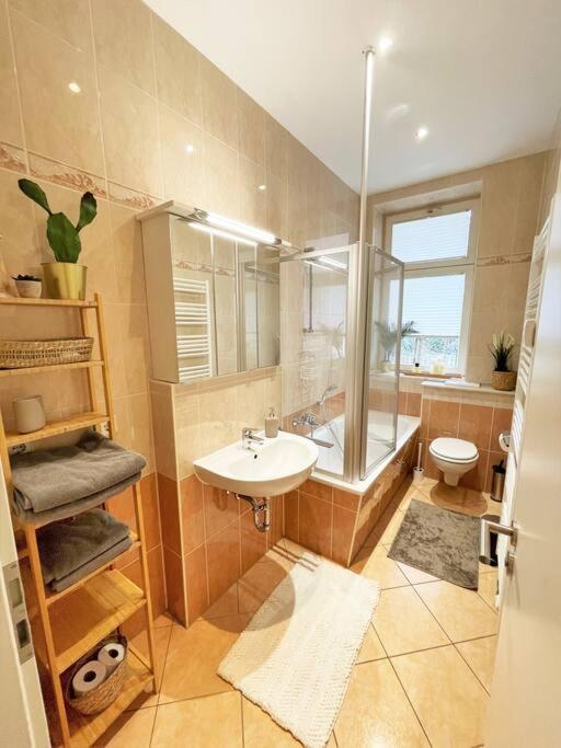 Casarina - Charmante Wohnung Direkt Am Zoo Mit Sauna ไลป์ซิก ภายนอก รูปภาพ