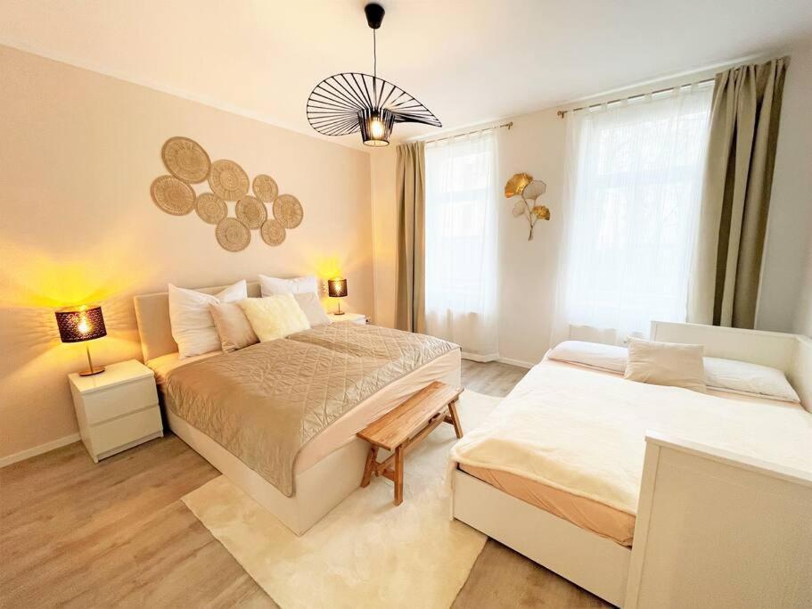 Casarina - Charmante Wohnung Direkt Am Zoo Mit Sauna ไลป์ซิก ภายนอก รูปภาพ