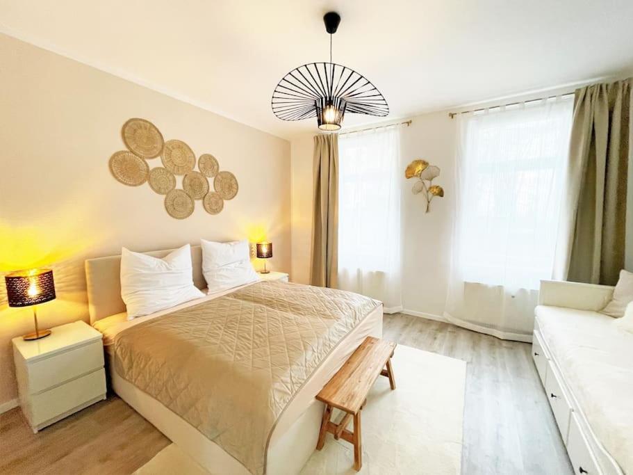 Casarina - Charmante Wohnung Direkt Am Zoo Mit Sauna ไลป์ซิก ภายนอก รูปภาพ